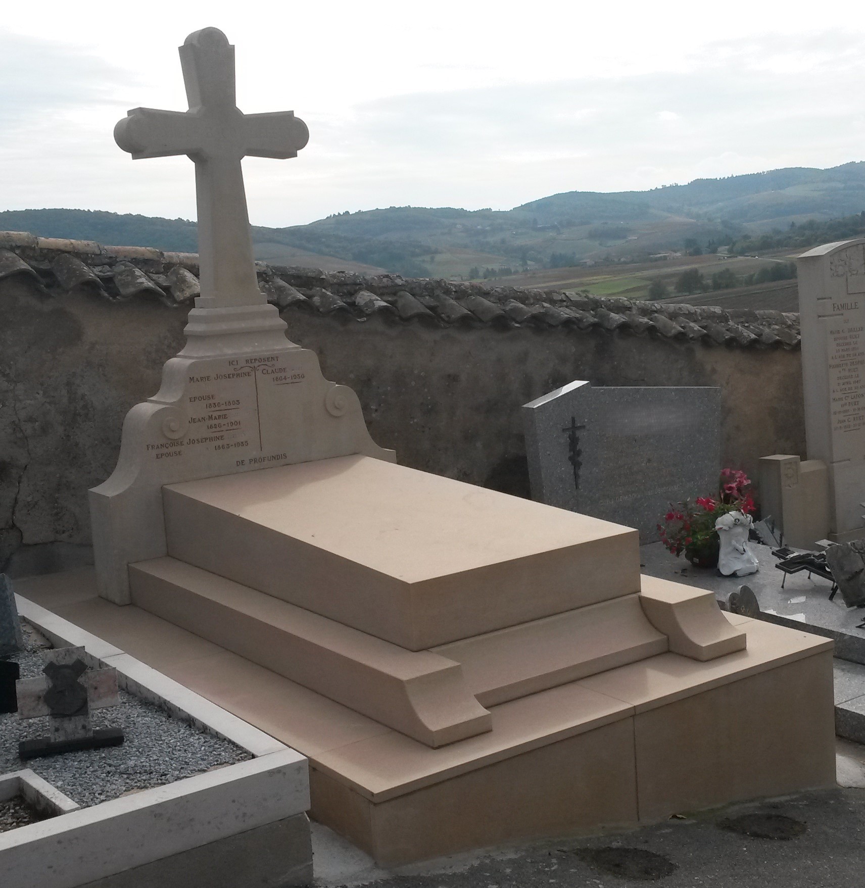 Rénovation de sépulture