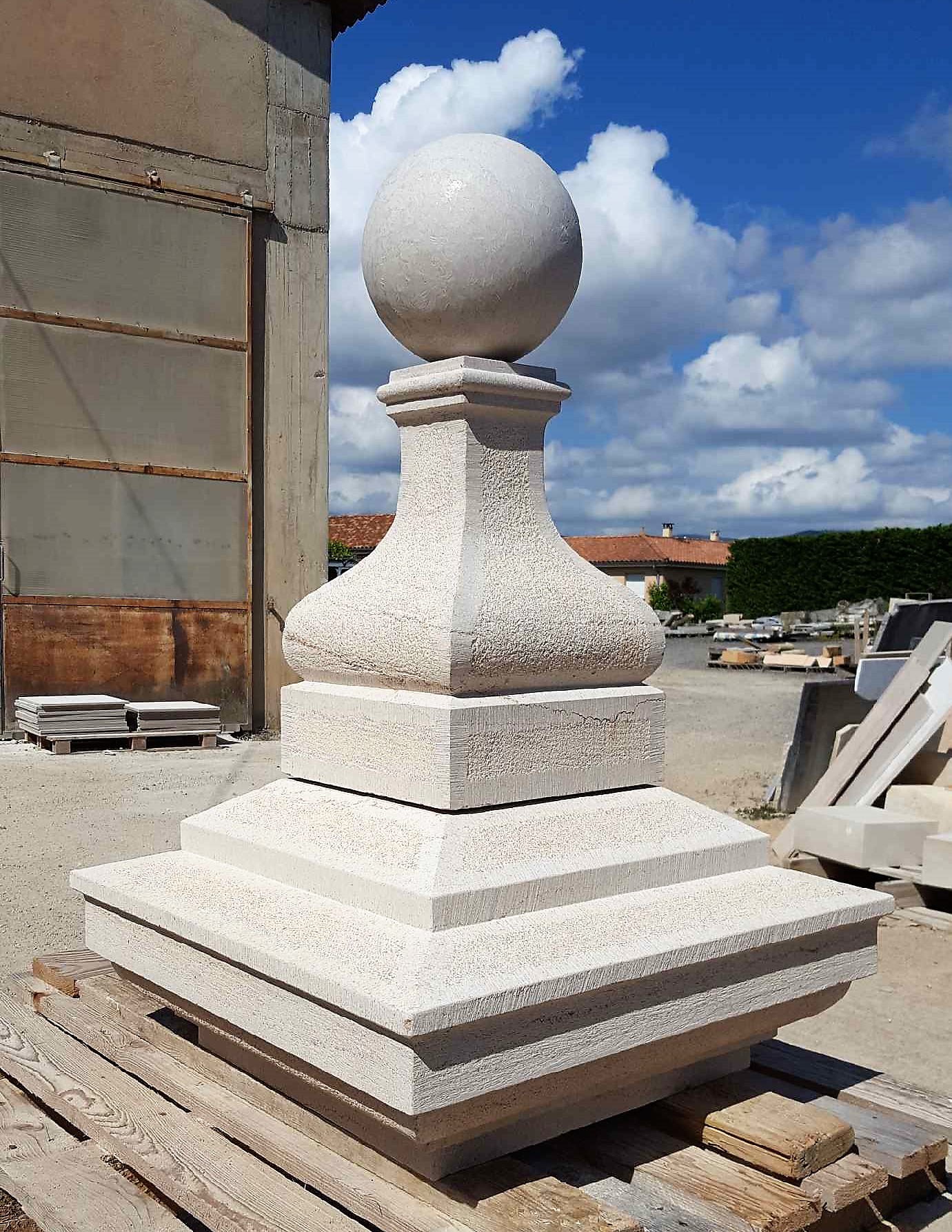 Remise en état et fabrication en pierre de Saint Martin