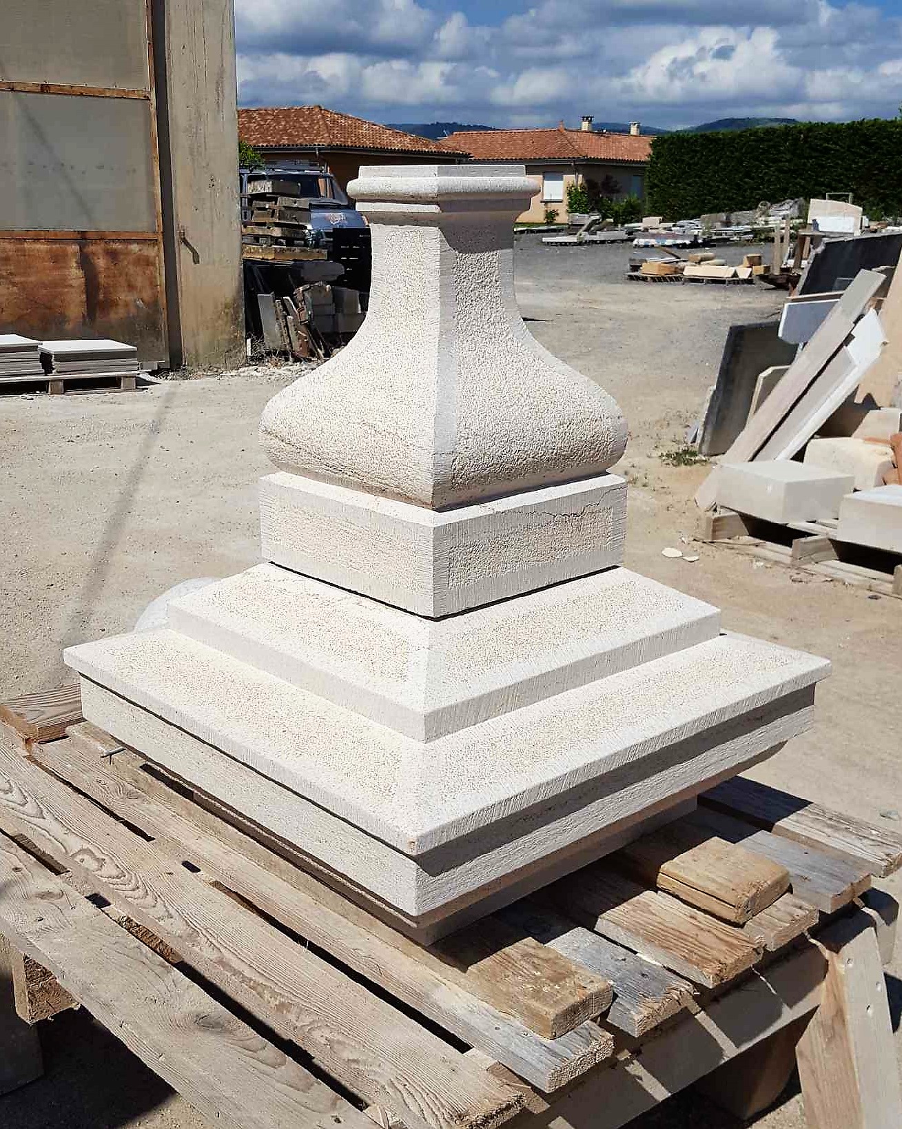 Remise en état et fabrication en pierre de Saint Martin